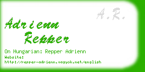 adrienn repper business card